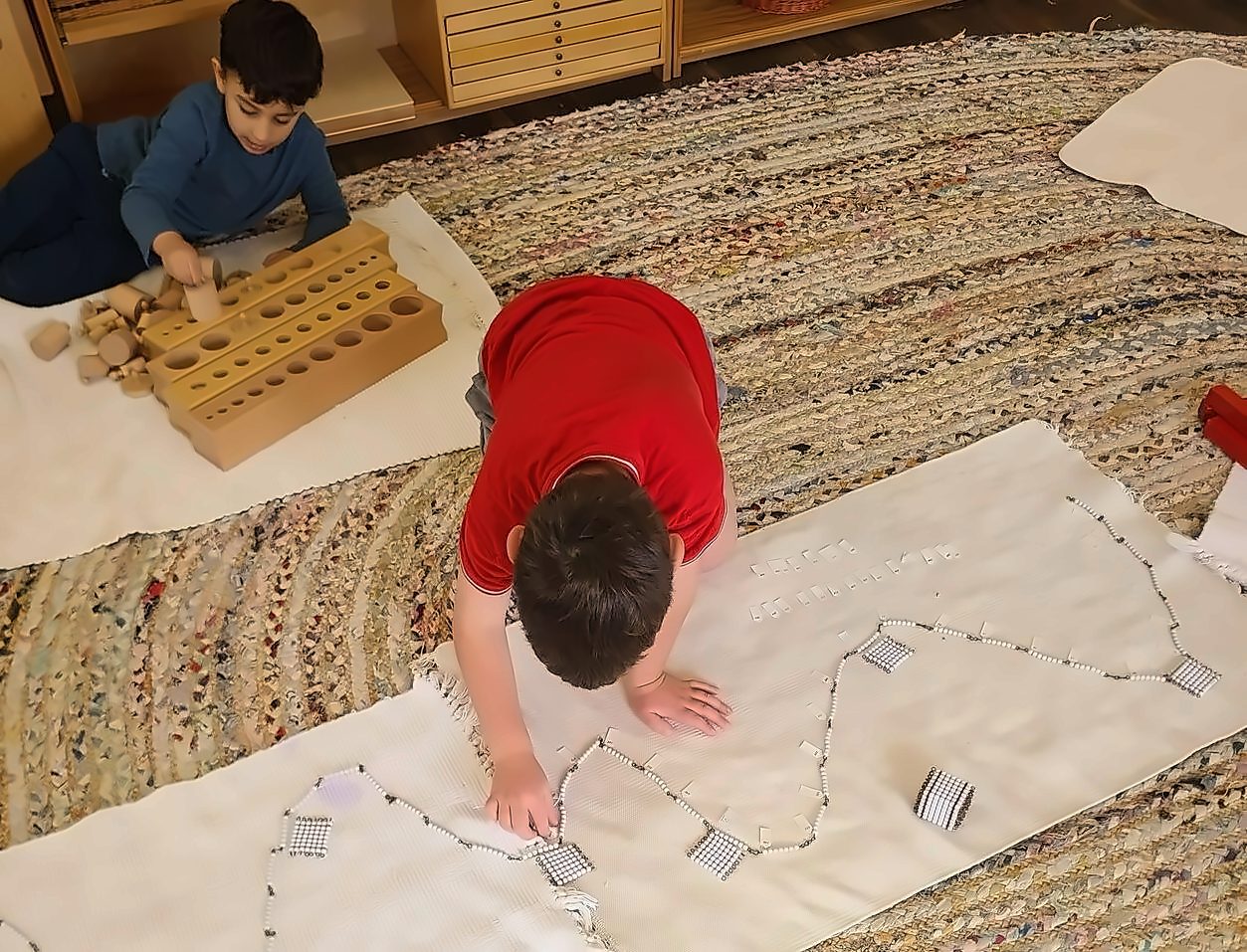 Primary Montessori classroom environment